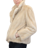 PRE-OWNED SMALL/MEDIUM DARK TOURMALINE MINK FUR JACKET - BRAND NEW LINING! - from THE REAL FUR DEAL & DAVID APPEL FURS new and pre-owned online fur store!