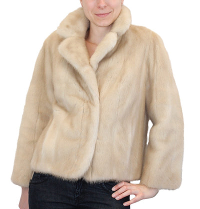 PRE-OWNED SMALL/MEDIUM DARK TOURMALINE MINK FUR JACKET - BRAND NEW LINING! - from THE REAL FUR DEAL & DAVID APPEL FURS new and pre-owned online fur store!