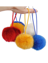 MINK FUR POM-POM PURSE, KEYCHAIN ACCESSORY - from THE REAL FUR DEAL & DAVID APPEL FURS new and pre-owned online fur store!